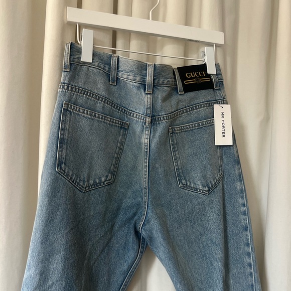 NWT GUCCI Light Wash Jeans 31 - Picture 5 of 9